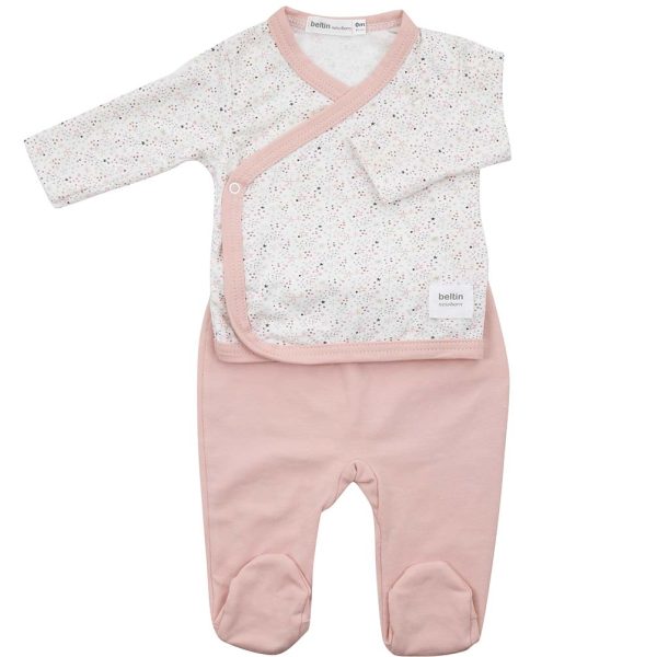 conjunto polaina estrellitas rosa
