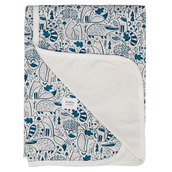 Arrullo verano blanco estampado