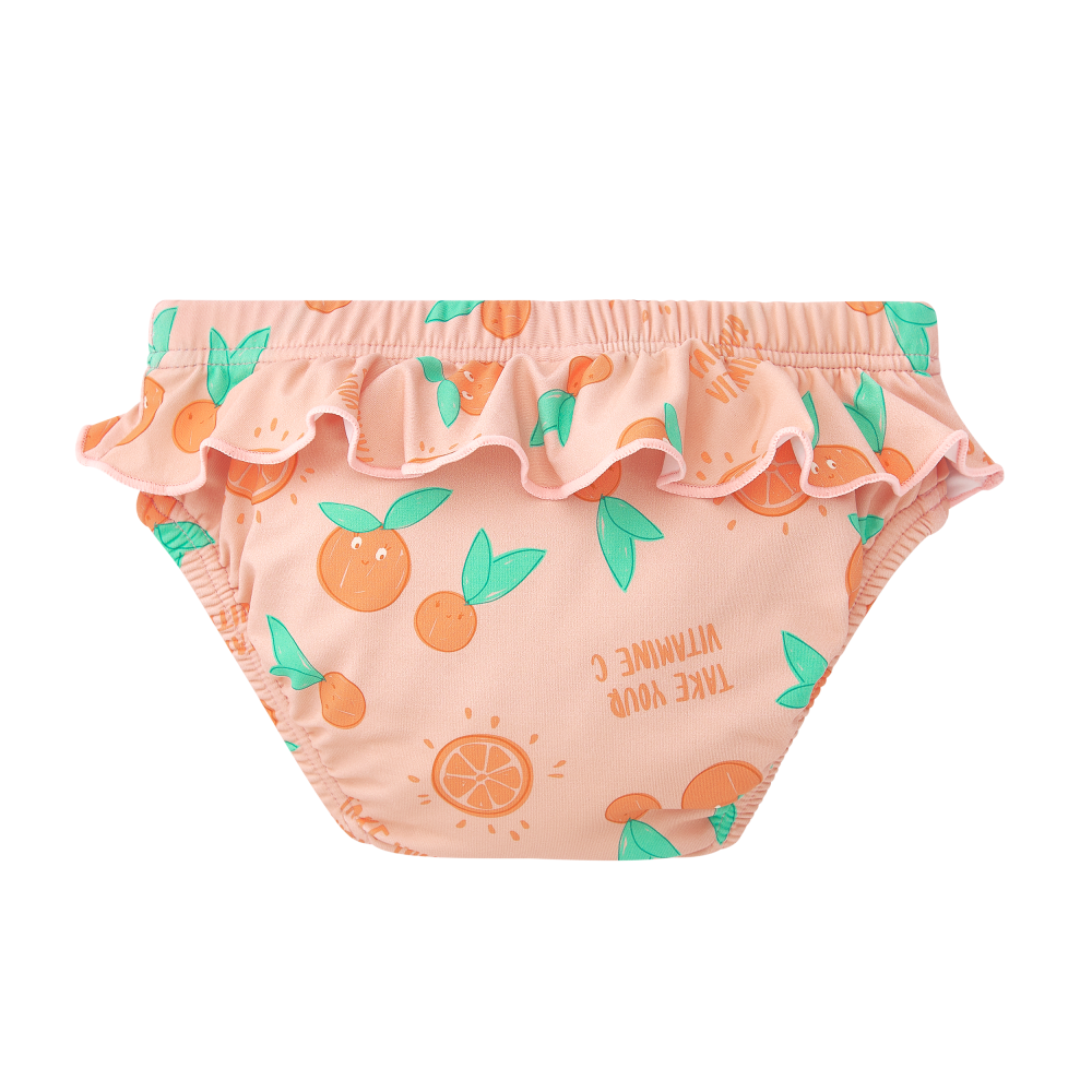 bañador pañal naranjas