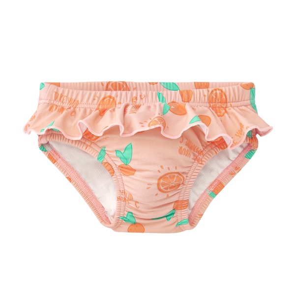 bañador pañal naranjas